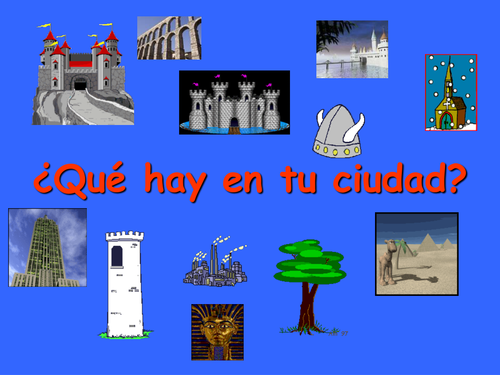 Spanish Teaching Resources. Places in Town 2 PowerPoint