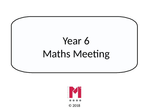 Year 6 Maths Mental starter -  Free