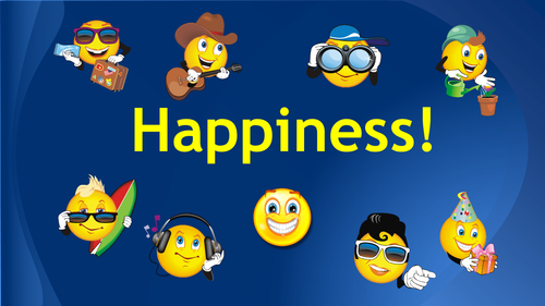 PSHE Teaching Resources. Happiness Motivational PowerPoint