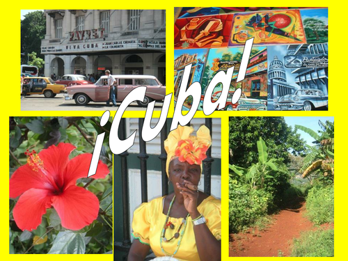 Spanish Teaching Resources. Presentation about Cuba using the Preterite Tense.