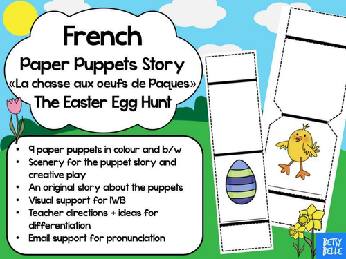 French Easter Puppet Show- An Egg Hunt