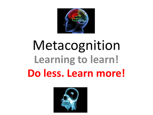 Teaching Resources. Metacognition Learning To Learn PowerPoint (languages)