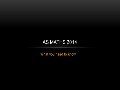 AS maths induction week algebra GCSE revision (linear equations,expanding, factorising etc)