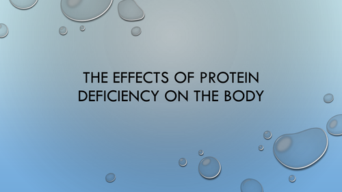 Protein - deficiency problems and current information on gluten  AQA Food Technology Question 1 2016