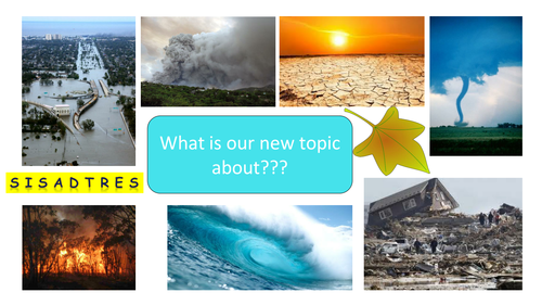 Lesson 1 - Introduction to Natural Hazards (AQA spec 8035) | Teaching ...