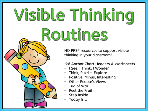 Visible Thinking - Classroom Resource - Display - Higher Visible Thinking - Classroom Resource - Display - Higher