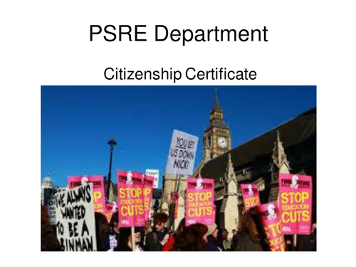 COMPLETE CITIZENSHIP COURSE  KS4  4 x Student Workbooks, PPTs, Resources, Starters, Assessments