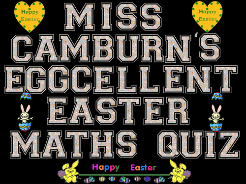 Easter Maths Quiz
