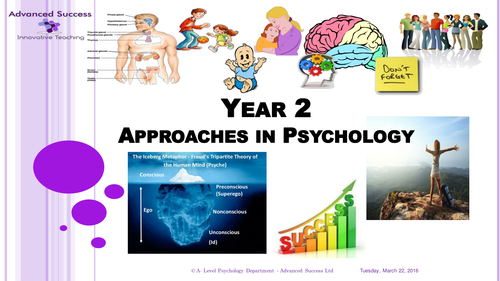 Year 2 Powerpoint - Week 1  Psychodynamic Approach