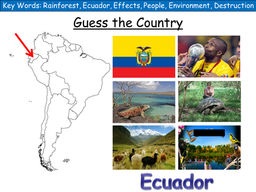 Lesson 8 Effects of resource extraction in Ecuador 