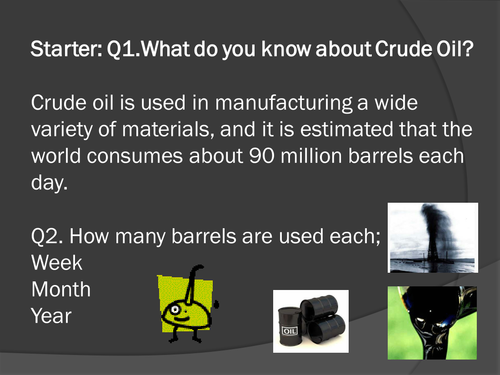 C1 - Crude oil and Hydrocarbons