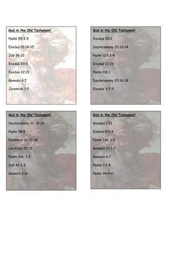 God in the Old Testament