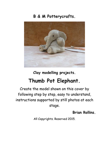 Thumb pot elephant.