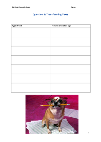 Writing Revision Lesson