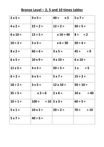 year-4-times-tables-test-tes