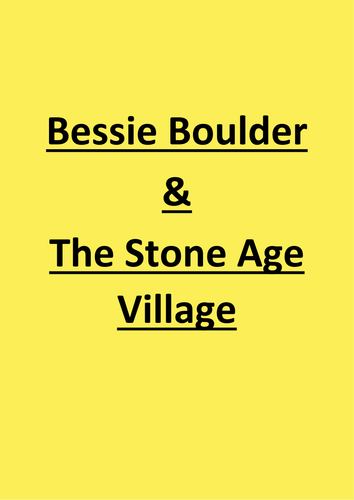 Stone Age Play for KS2