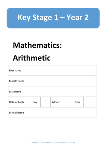 Arithmetic Tests
