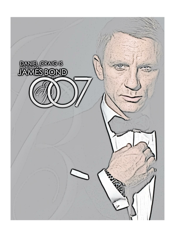 Design James Bond Walking Stick