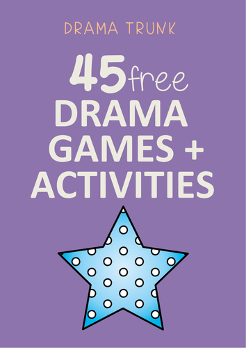 FREE Drama Games for High School (years 7 - 12)