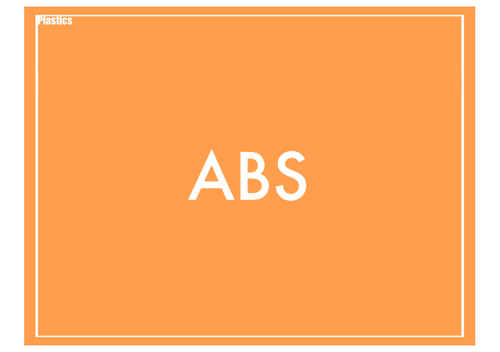 Plastics Flashcards
