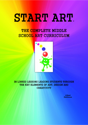 ART - The Complete Middle School Art Curriculum. Updated