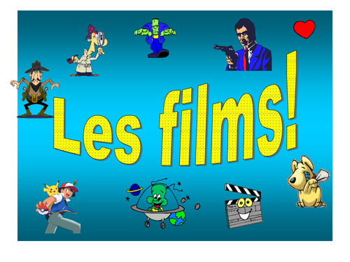 French Teaching Resources. PowerPoint Presentation: Les films