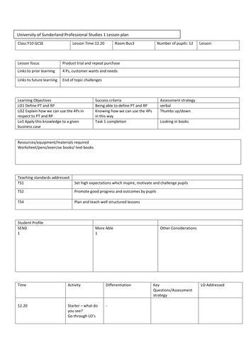 Product Trial and Repeat Purchase 