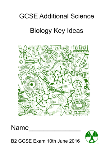 AQA B2 Revision Key Ideas Booklet