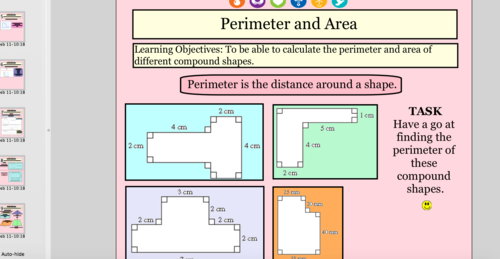 Perimeter and Area 