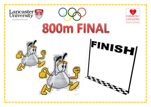 Iodine Clock reaction 'Can You equal the 800m World record.