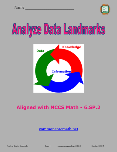 Data Landmark Analysis - 6.SP.3