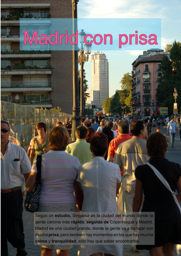 Madrid con prisa