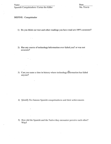 Worksheets Song Analysis Worksheet age of exploration spain cortez reading and guiding questions song analysis the killer by linni0011 teachin