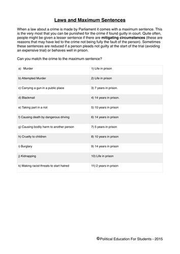 How does the criminal justice system work?