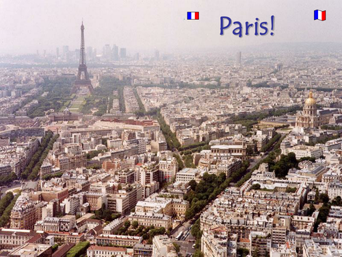French Teaching Resources. PowerPoint: Paris