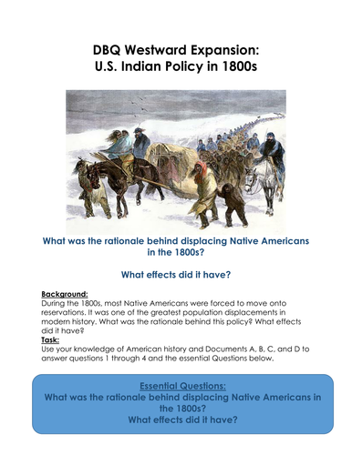 🎉 Westward expansion dbq. Western Expansion Dbq Essay. 2019-01-07