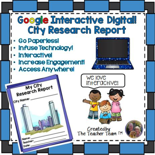 Google Interactive Digital! City Research Report