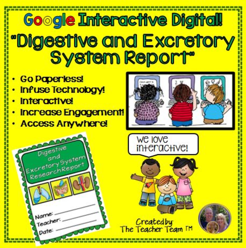 Google Interactive Digital! Digestive and Excretory System Report