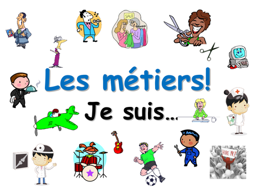 French Teaching Resources. PowerPoint: Jobs/ Professions.