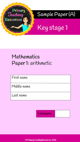 5 KS1 SATs Arithmetic Papers 