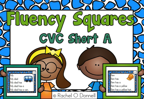 Fluency Squares Short A 