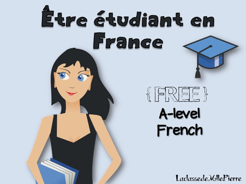 {FREE} Être étudiant en France - A-level French