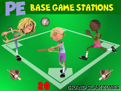PE Base Game Stations- 20 "Grand Slam" Zones
