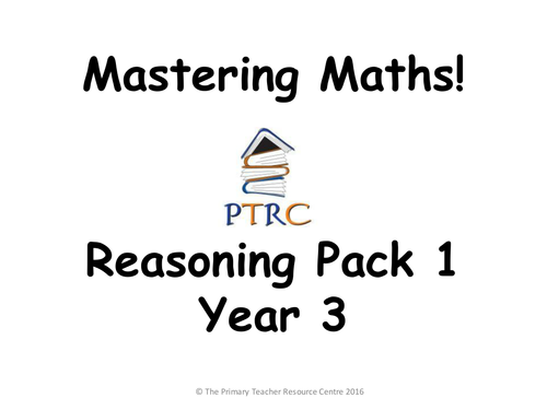 Year 3 SATs Reasoning Pack 1 - Mastering Maths