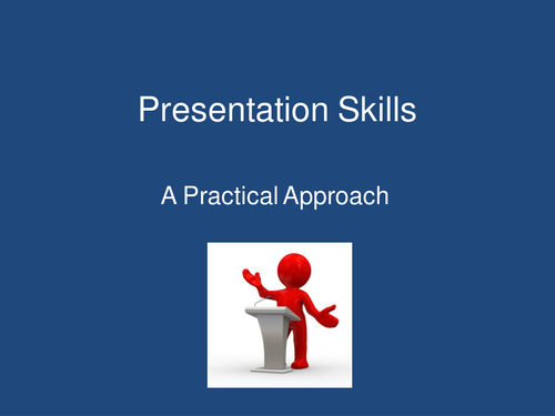 Presentation Skills - What do you want to say? 3/3