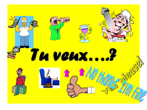 French Teaching Resources. PowerPoint: Tu veux + activity? On exchange.