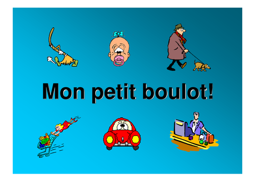 French Teaching Resources. PowerPoint & Matching Cards: Mon Petit Boulot: Part-time jobs.