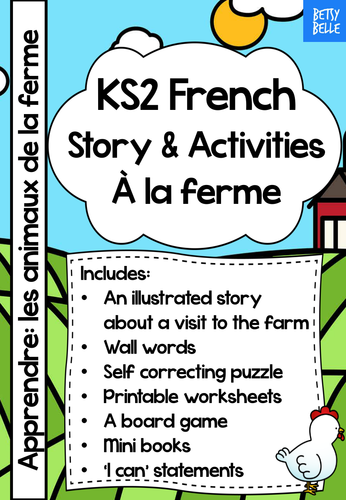 KS2 French Story: At the farm