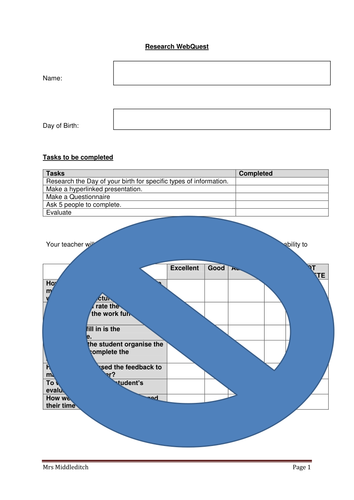 Searching the Internet Task Workbook