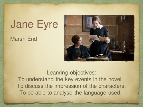 Jane Eyre Marsh End Moor House